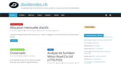 Desktop Screenshot of dividendes.ch